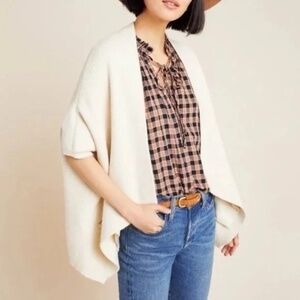 Anthropologie Akemi + Kin Cream Etienne Cardigan, One Size